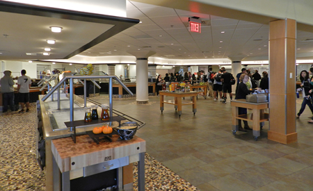 Bryant University Salmanson Dining Hall