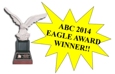ABC 2014 Eagle Award Winner!!