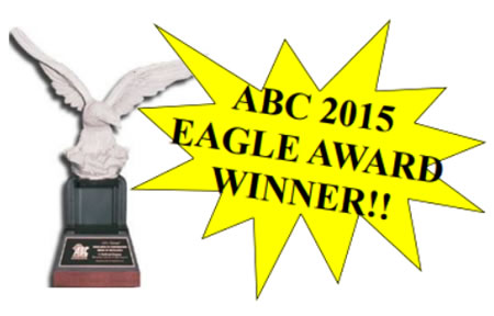 ABC 2015 Eagle Award Winner!!