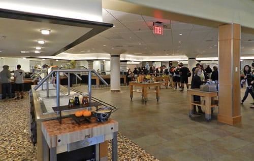 Award Winning Projects - Bryant University Dining Hall