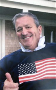 Photograph of Jim Reilly Giving Thumbs Up